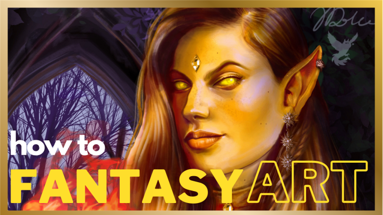 ✨𝐇𝐨𝐰 𝐭𝐨 𝐏𝐚𝐢𝐧𝐭 𝐅𝐚𝐧𝐭𝐚𝐬𝐲 𝐀𝐫𝐭✨ – DnD Character Art Made Easy